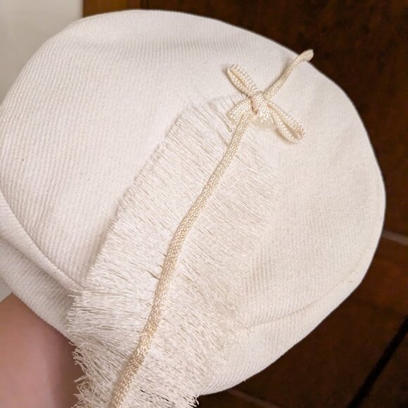 SUPER RARE! Vintage Yves Saint Laurent 1950s/ 60s Fascinator Hat - Picture 6 of 16